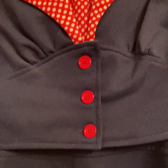 Vintage dress with little coat - Picture 3 of 12